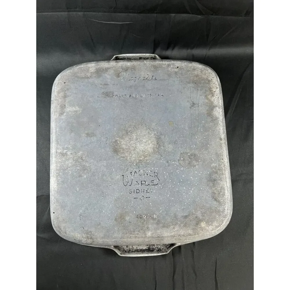 Vintage Large Wagner Ware Sidney Magnalite O #4007-M Electric Roast & Bake Pan